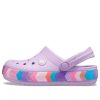 Crocs (GS) Crocband Chevron Beaded Clogs „Lilac Multi” 207007-5PR