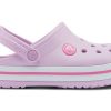 Crocs (GS) Crocband Clog „Różowo-biały” 207006-6GD
