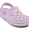 Crocs (GS) Crocband Clog „Różowo-biały” 207006-6GD