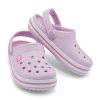 Crocs (GS) Crocband Clog „Różowo-biały” 207006-6GD