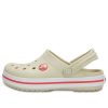Crocs (GS) Crocband Clogs „Beżowo-czerwone” 204537-1AS