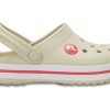 Crocs (GS) Crocband Clogs „Beżowo-czerwone” 204537-1AS