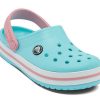 Crocs (GS) Crocband Clogs K „Niebiesko-białe” 207006-4S3
