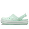 Crocs (GS) Crocband Clogs „Miętowo-zielone białe” 204537-3TI