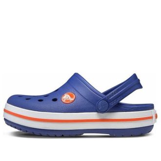 Crocs (GS) Crocband Clogs „Niebiesko-białe” 204537-405