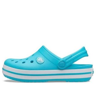 Crocs (GS) Crocband Clogs „Niebiesko-białe” 204537-4SL