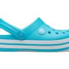 Crocs (GS) Crocband Clogs „Niebiesko-białe” 204537-4SL