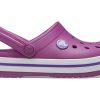 Crocs (GS) Crocband Clogs „Purple White” 204537-54R