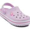 Crocs (GS) Crocband Clogs „Różowo-Białe” 207005-6GD