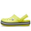 Crocs (GS) Crocband Cutout Detail Okrągłe Toe Clogs „Yellow Grey” 204537-7H1