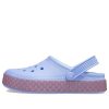 Crocs (GS) Crocband IV Odblaskowe Klapki Syrenka „Niebiesko-Różowe” 208578-5Q7