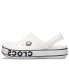 Crocs (GS) Crocband Logo Clogs „Biało-czarne” 206022-103