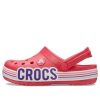 Crocs (GS) Crocband Logo Stripe Clogs „Red White” 206345-611