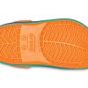 Crocs (GS) Crocband Rainbow Band Clogs „Pomarańczowo-niebieski” 205205-80O