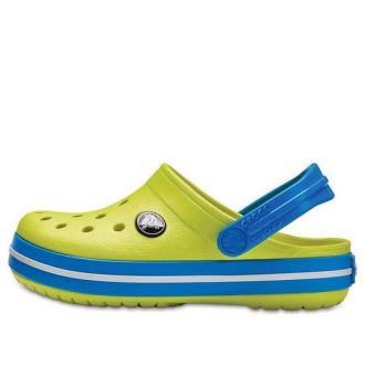 Crocs (GS) Crocband Round Toe Clogs „Yellow Blue” 204537-73E