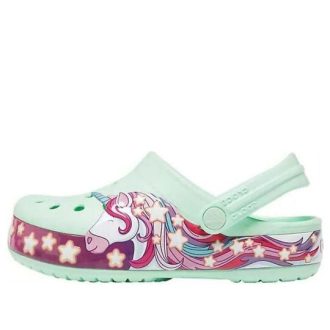 Crocs (GS) Crocband Unicorn Clogs „Green Red” 206270-3TI