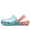 Crocs (GS) Electro Back Strap Okrągłe Chodaki „Niebiesko-Różowe” 10400-4JF