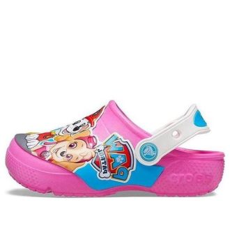 Crocs (GS) Fun Lab Chodaki Psi Patrol „Różowo-Białe Wielokolorowe” 206276-6QQ