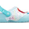 Crocs (GS) Fun Lab Disney Mała Syrenka Clogs „Sky Blue White” 206281-4O9