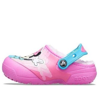 Crocs (GS) Fun Lab Disney Minnie Lined Clogs „Pink Blue” 206554-6QQ