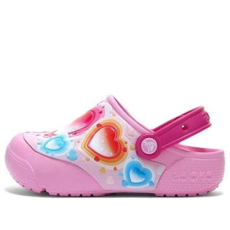 Crocs (GS) Fun Lab Heart Lights Clogs „Pink Blue” 205648-6I2