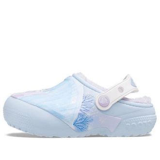 Crocs (GS) Fun Lab Lined Disney Frozen II Clogs w kolorze „Sky Blue” 207324-4JQ