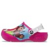 Crocs (GS) Fun Lab Masza i Niedźwiedź Chodaki z Naszywką „Candy Pink” 207079-6X0
