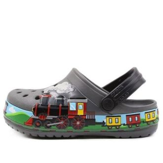 Crocs (GS) Fun Lab Train Band Clogs „Grey Multi” 205516-0DA