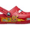 Crocs (GS) Lightning McQueen Świecące Chodaki „Czerwone” 209381-610