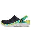 Crocs (GS) LiteRide 360  Marbled Clogs „Black Green Aqua” 207668-0C4