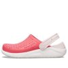 Crocs (GS) LiteRide Clogs „Biało-różowe” 205964-6EW