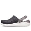Crocs (GS) LiteRide Clogs „Czarno-szaro-białe” 205964-066