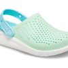 Crocs (GS) LiteRide Clogs „Neo Mint White” 205964-3TM