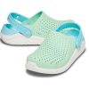 Crocs (GS) LiteRide Clogs „Neo Mint White” 205964-3TM