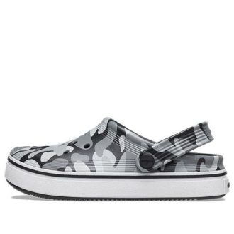 Crocs (GS) Off Court Printed Clogs „Grey Black White” 209150-066