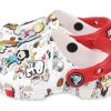 Crocs (GS) Peanuts Classic Clogs „Biało-Czerwone” 208631-94S