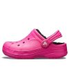 Crocs (GS) Ralen Lined Clogs „Candy Pink Black” 16245-6X1