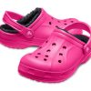 Crocs (GS) Ralen Lined Clogs „Candy Pink Black” 16245-6X1