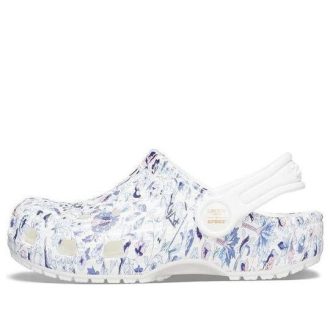 Crocs (GS) x Liberty London Classic Clogs „Biało-niebieski” 206514-100