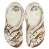 Crocs Jurassic World Classic Clogs „Kość” 208641-2Y2