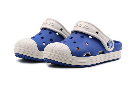Crocs Kids Crocs Classic Clog Sandały sportowe „Niebiesko-białe” 202282-4HO Crocs Kids Crocs Classic Clog Sandały sportowe „Niebiesko-białe” 202282-4HO
