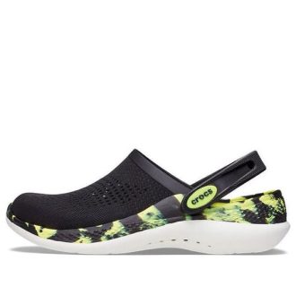 Crocs LiteRide 2.0 Clog „Czarny neonowożółty” 207634-02K