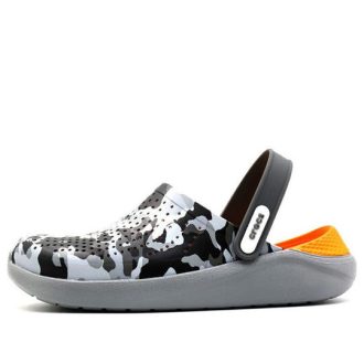 Crocs Literide Graphic Clogs „Grey Black” 205359-97A