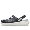 Crocs LiteRide Logo Clogs „Czarno-Białe” 205554-066