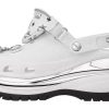 Crocs Mega Crush Clogs „Biało-srebrne” 209357-100