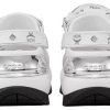 Crocs Mega Crush Clogs „Biało-srebrne” 209357-100
