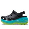 Crocs Mega Crush Clogs „Black Multi” 207988-0C4