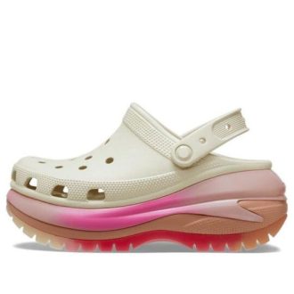 Crocs Mega Crush Color Dip Clog „Biało-różowy” 208988-2Y3