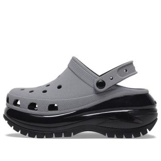 Crocs Mega Crush Reflective Clogs „Grey Black” 209172-1LP
