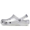 Crocs (PS) Classic Metallic Clog „Silver Metallic” 209196-0P1